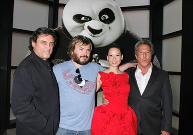 Kung Fu Panda premiere, London