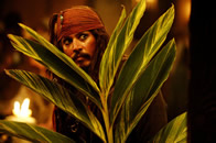 Johnny Depp in Pirates of the Caribbean: Dead Man's Chest